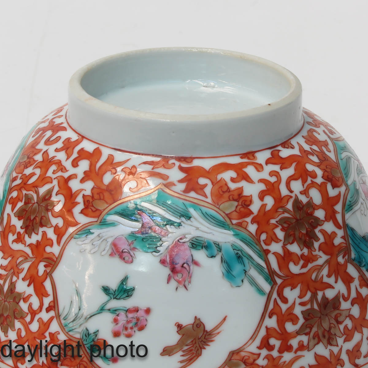 A Polychrome Decor Bowl - Image 8 of 9