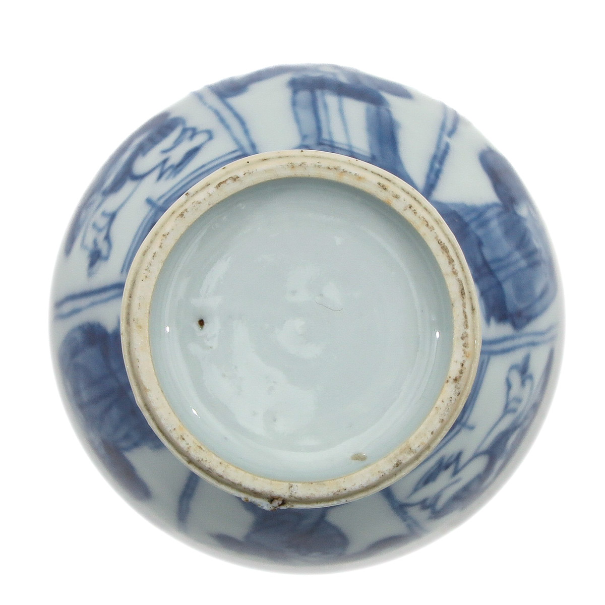 A Blue and White Miniature Vase - Image 6 of 10