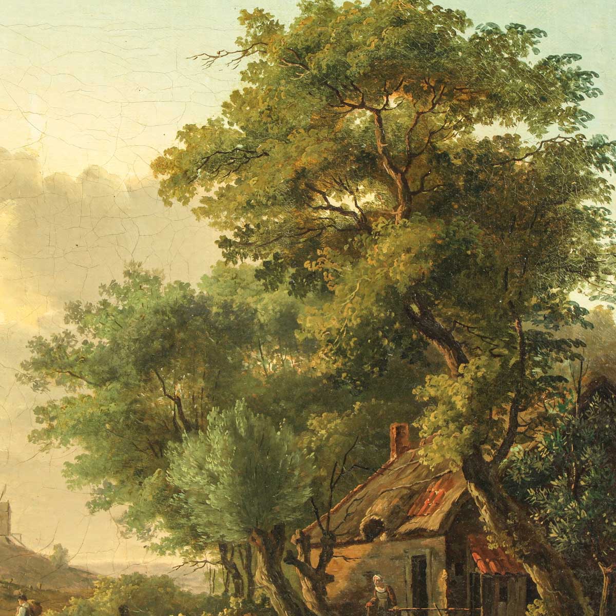 An 18th Century Oil on Canvas - Bild 4 aus 5
