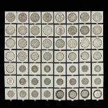 A Collection of 56 Coins