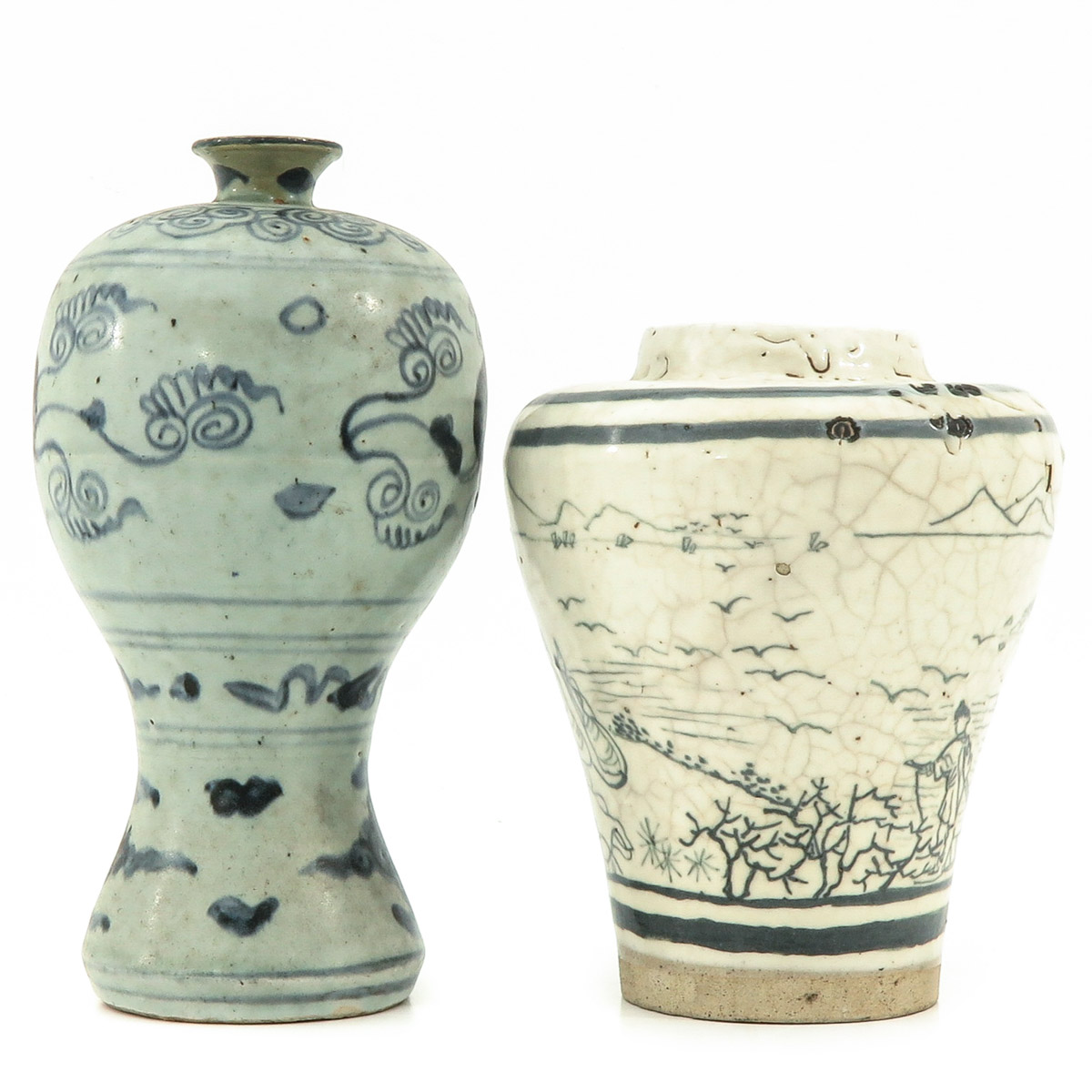 A Lot of 2 Vases - Image 2 of 10