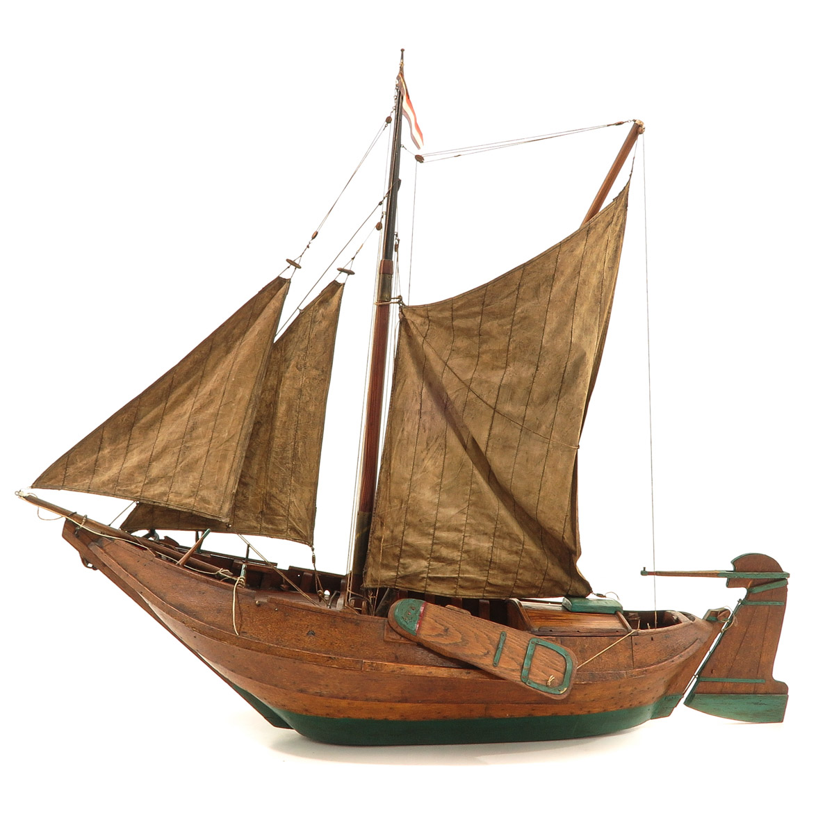 A 19th Century Model Ship - Image 2 of 10