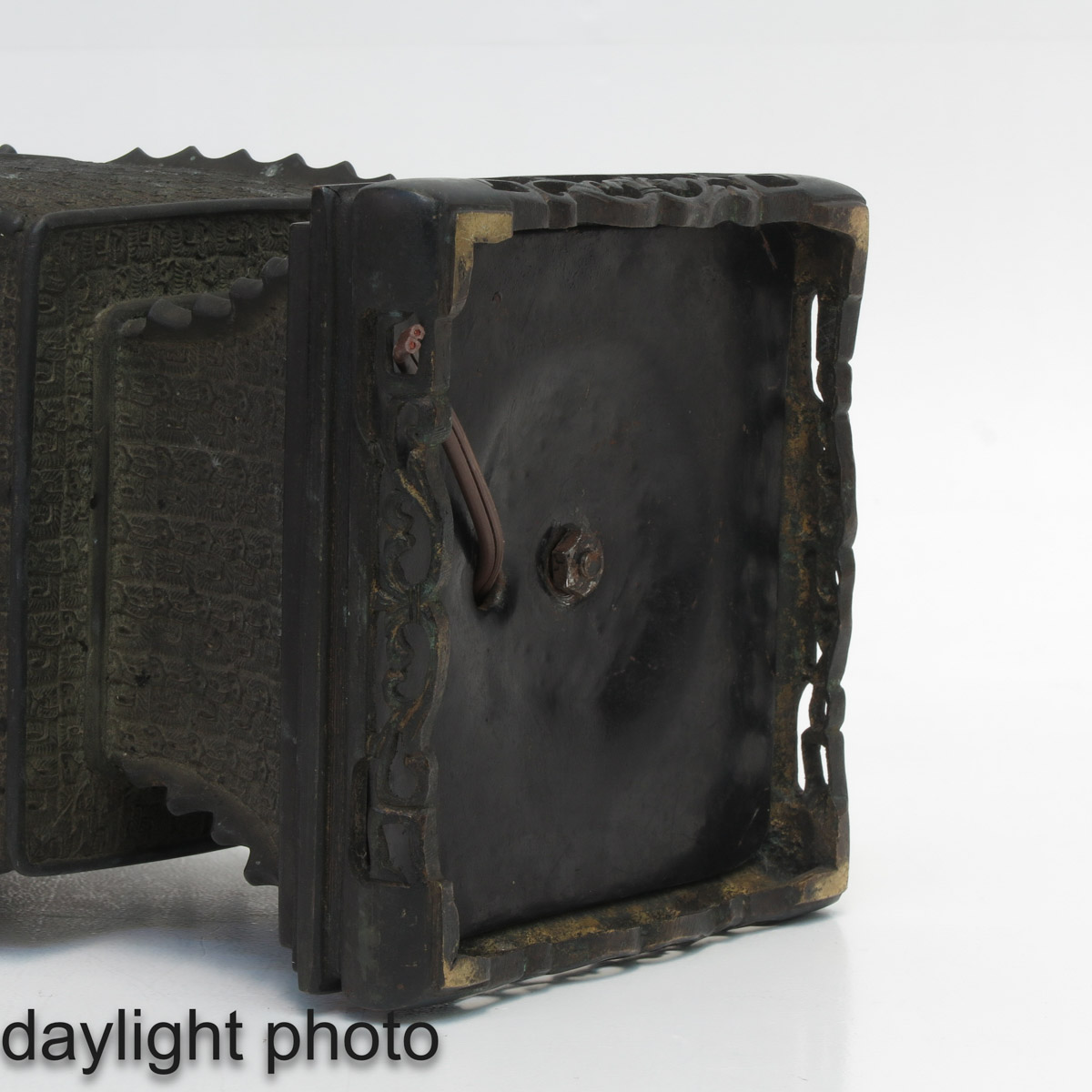 A Bronze Lamp - Image 8 of 9