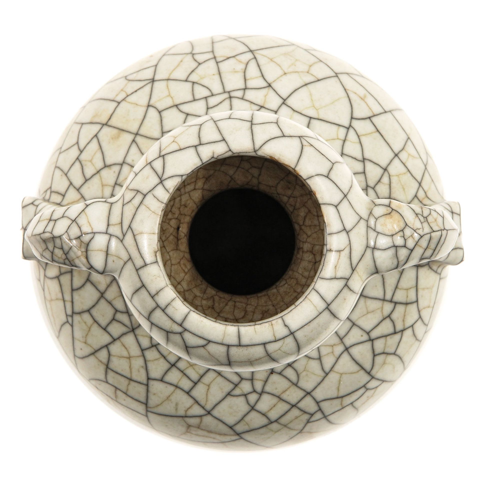 A Crackle Decor Vase - Image 5 of 9