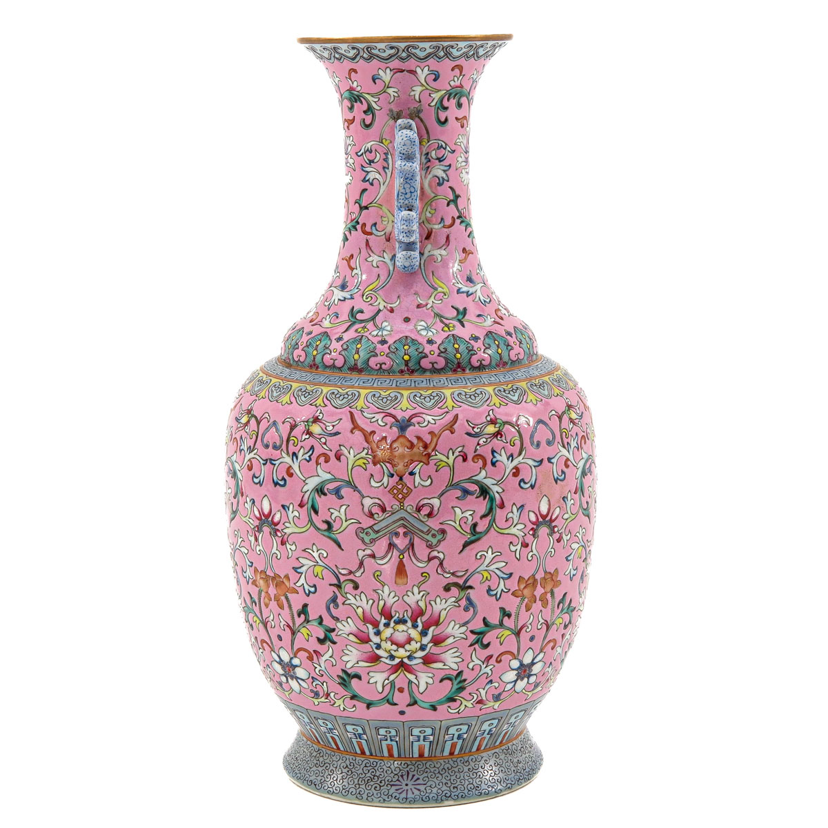 A Famille Rose Vase - Image 2 of 10
