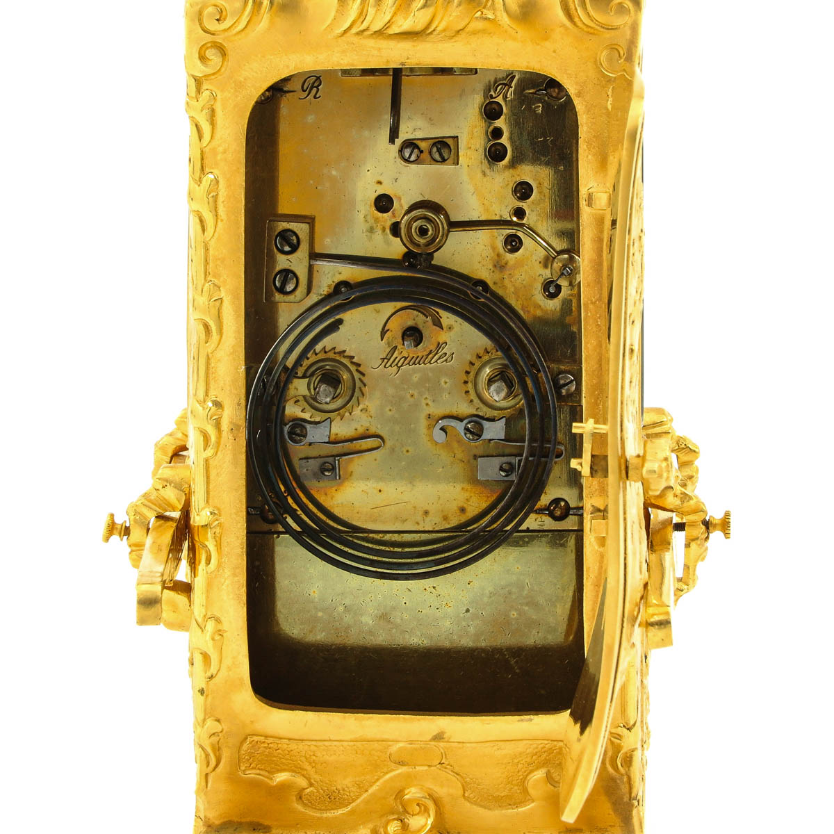 A Signed Carriage Clock - Image 7 of 10