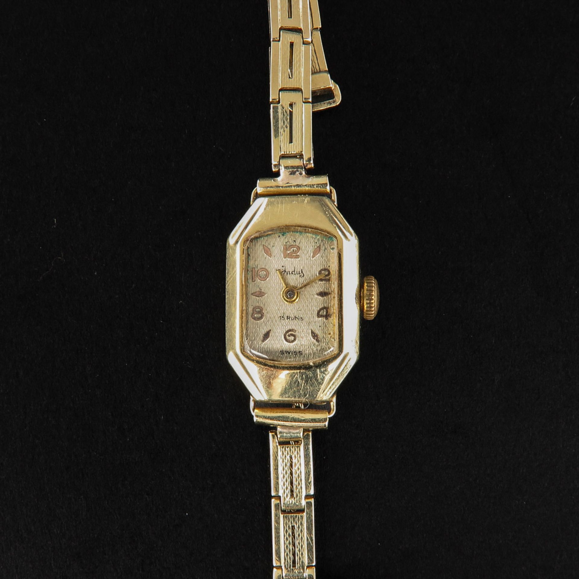 A Ladies 14k Gold Watch - Bild 3 aus 7