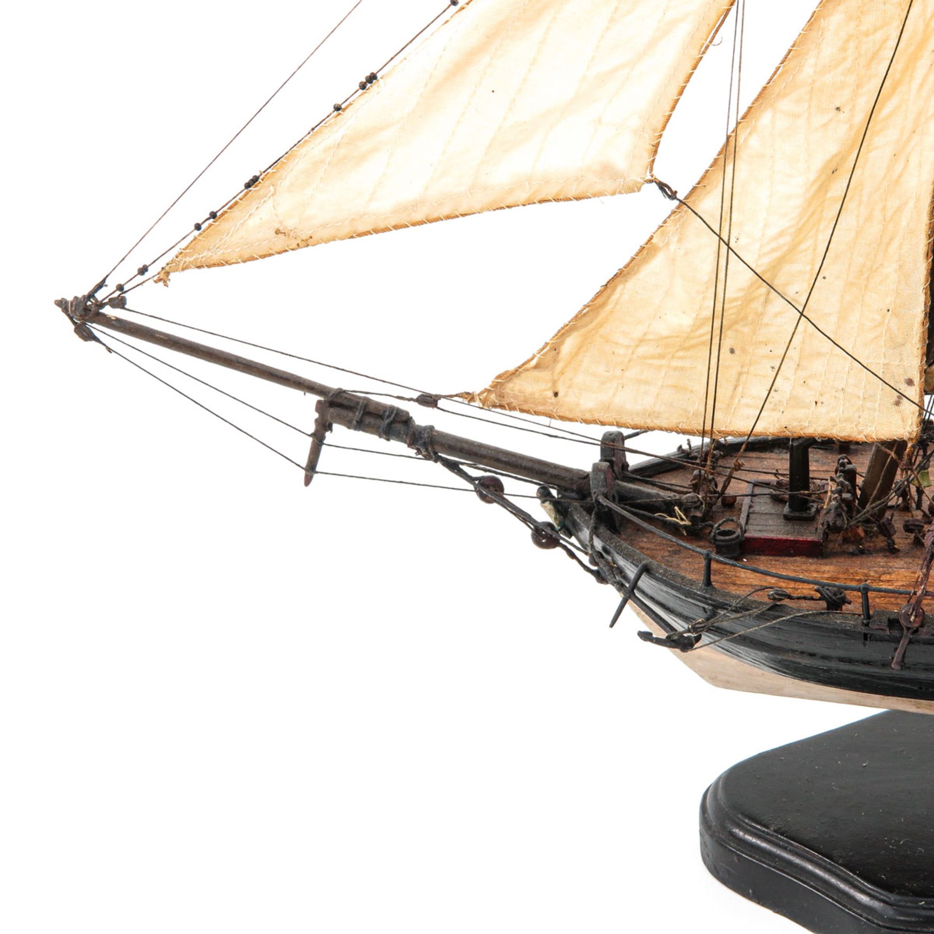 A 19th Century Model Ship - Image 6 of 10
