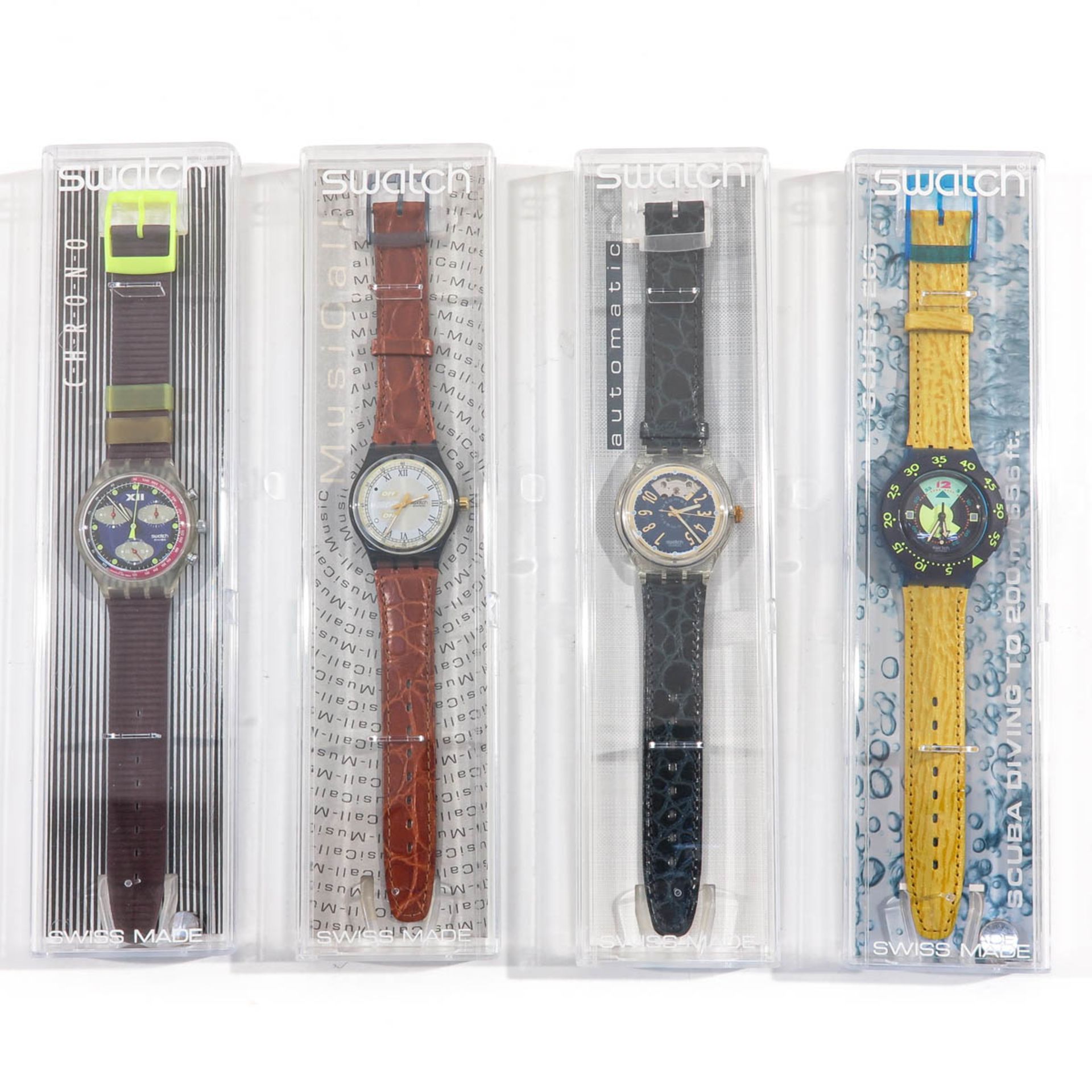 A Collection of 10 Swatch Watches - Bild 3 aus 9