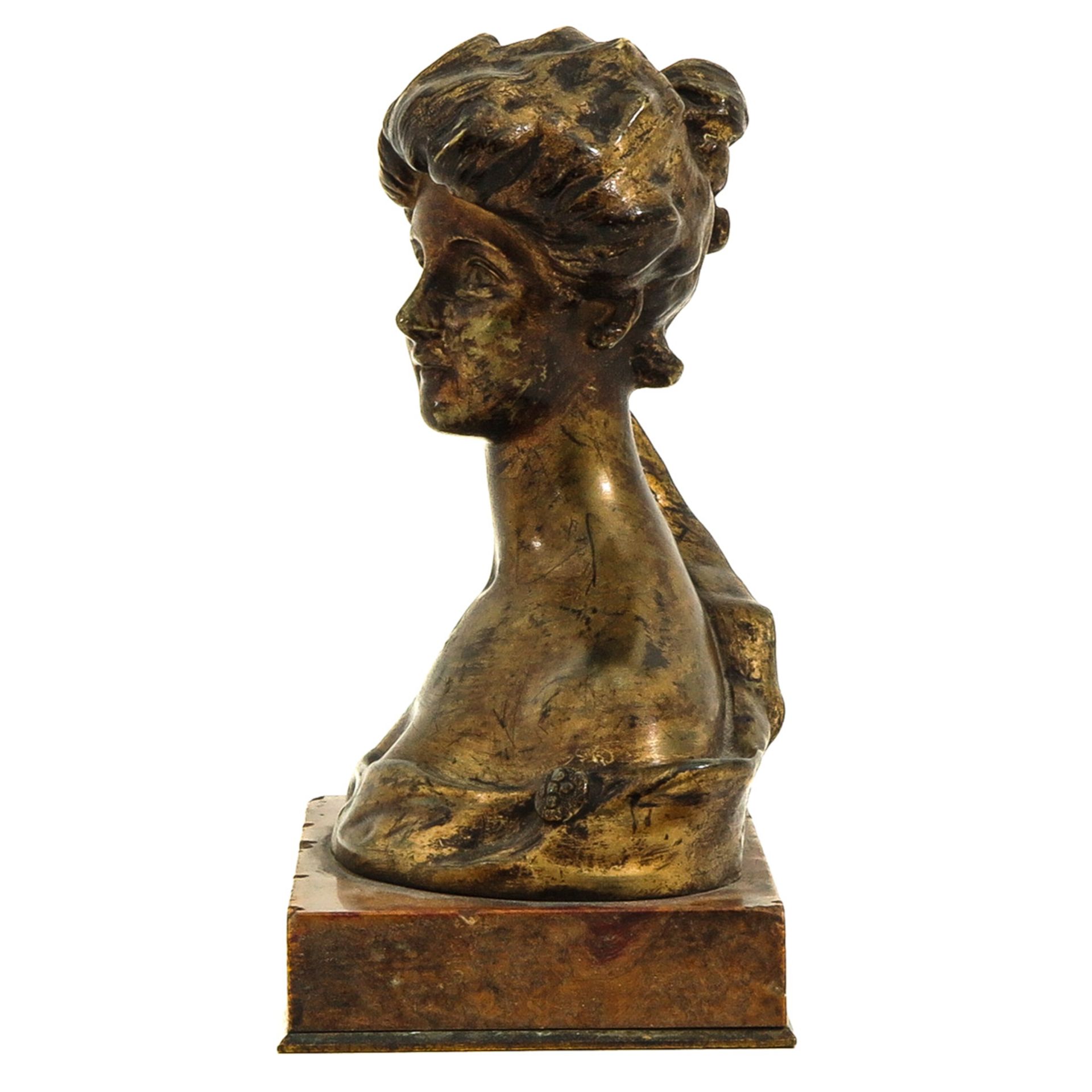 A Signed Bronze Sculpture - Image 2 of 7