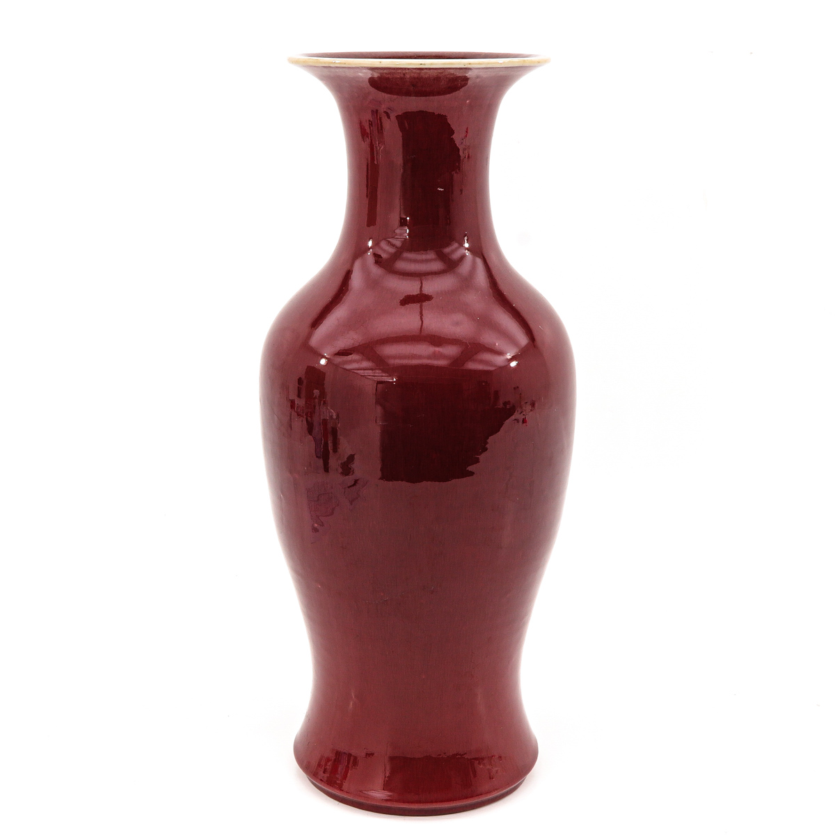 A Large Sang de Boeuf Vase