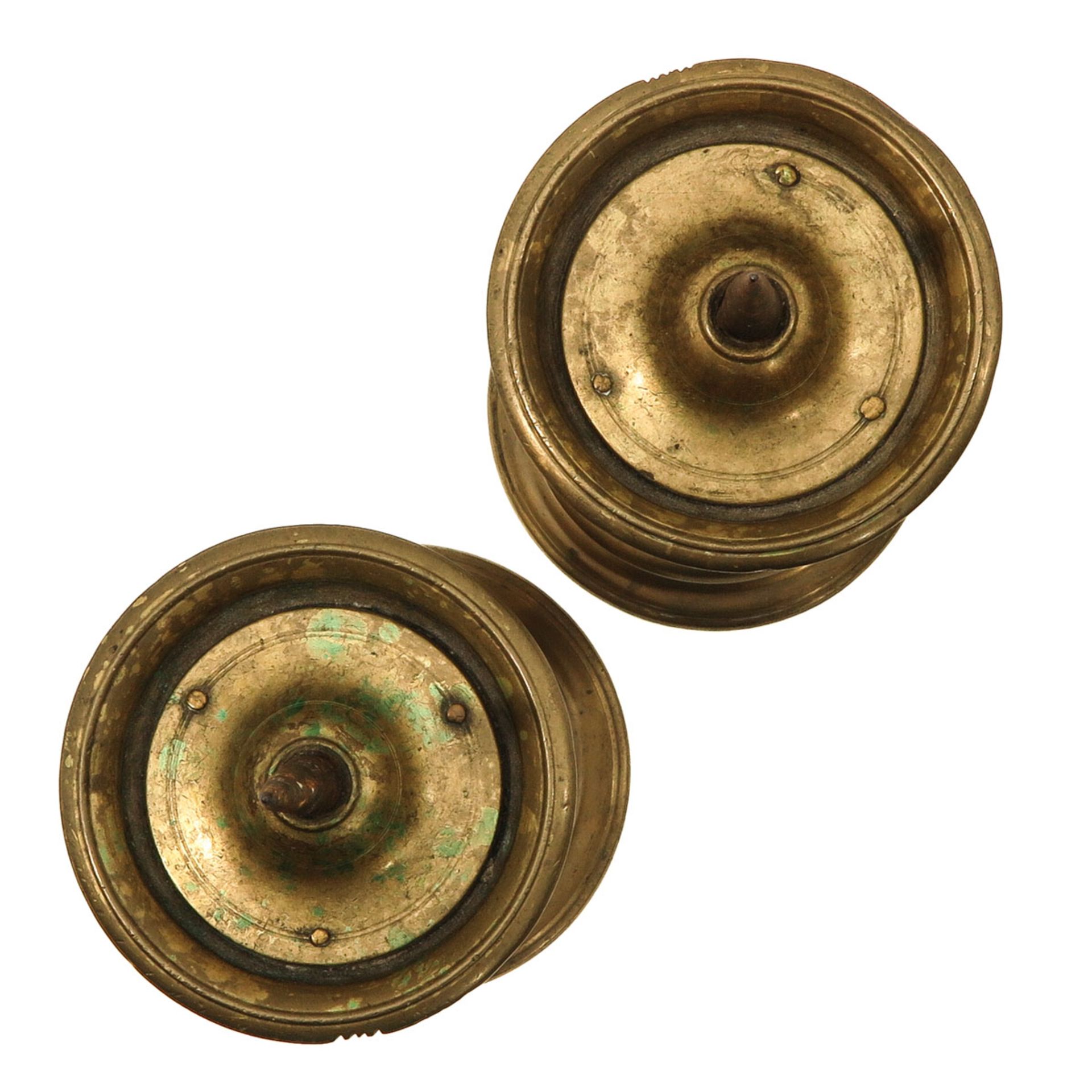 A Pair of 16th Century Candlesticks - Image 5 of 8