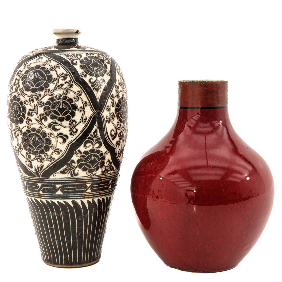 A Lot of 2 Vases - Image 4 of 10