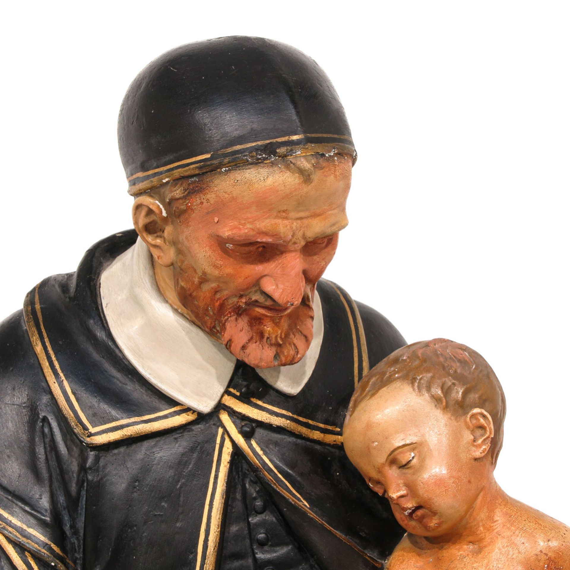 A 19th Century Sculpture of Saint Anthony - Bild 6 aus 8