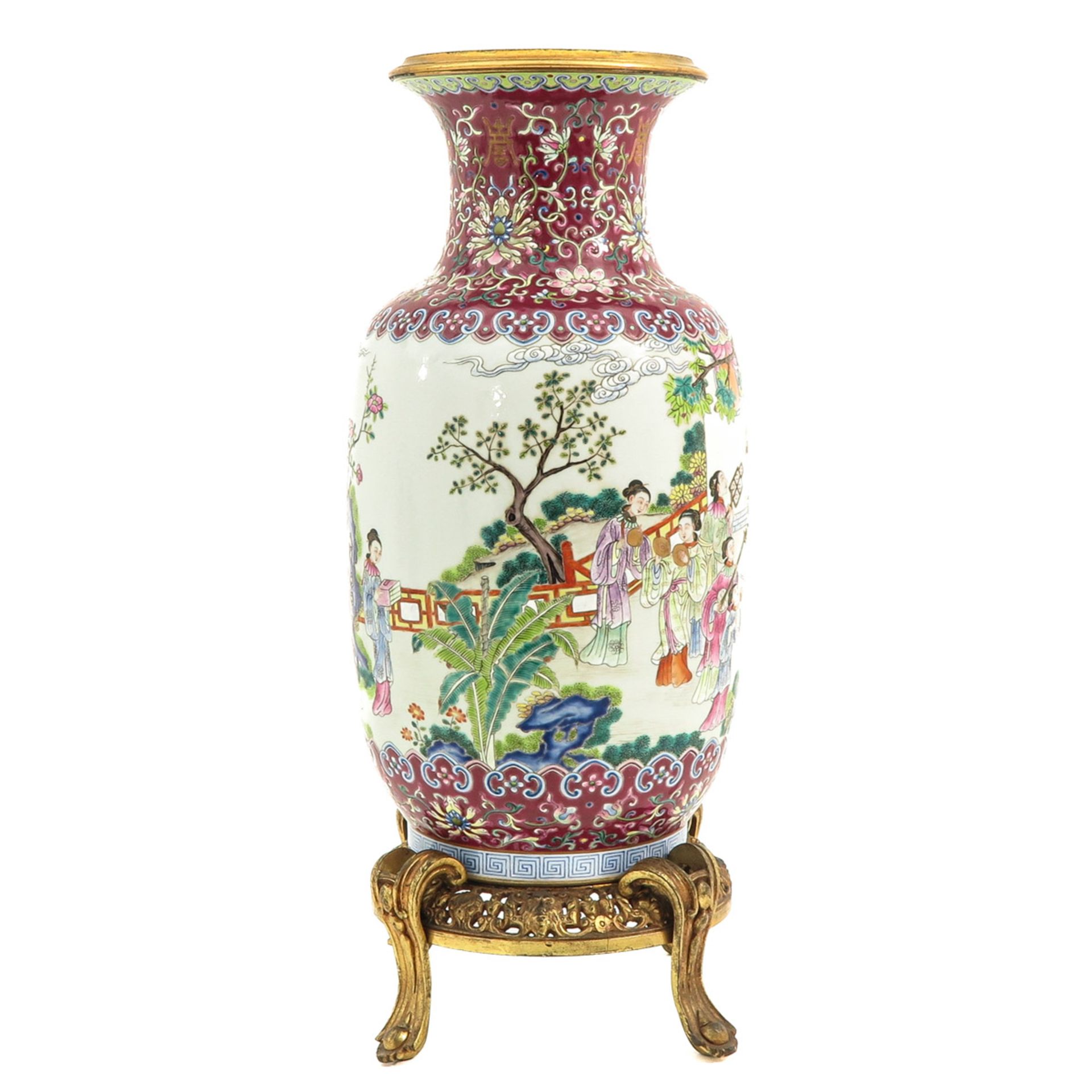 A Famille Rose Vase - Image 2 of 10