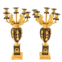 A Pair of French Candlesticks