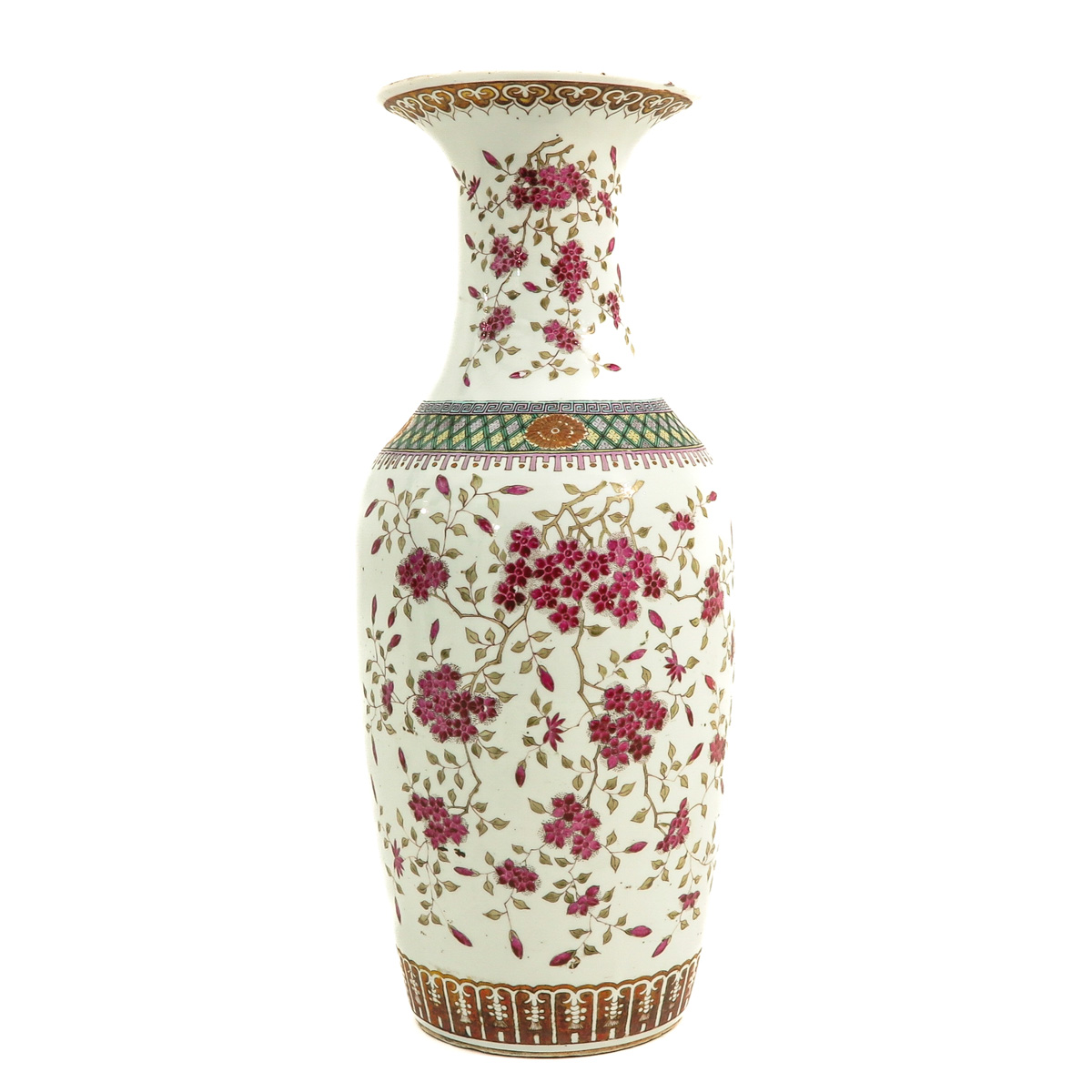 A Polychrome Decor Vase - Image 3 of 9