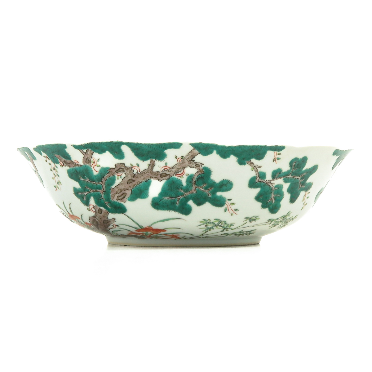 A Polychrome Decor Serving Bowl - Image 2 of 10