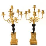 A Pair of Candlesticks