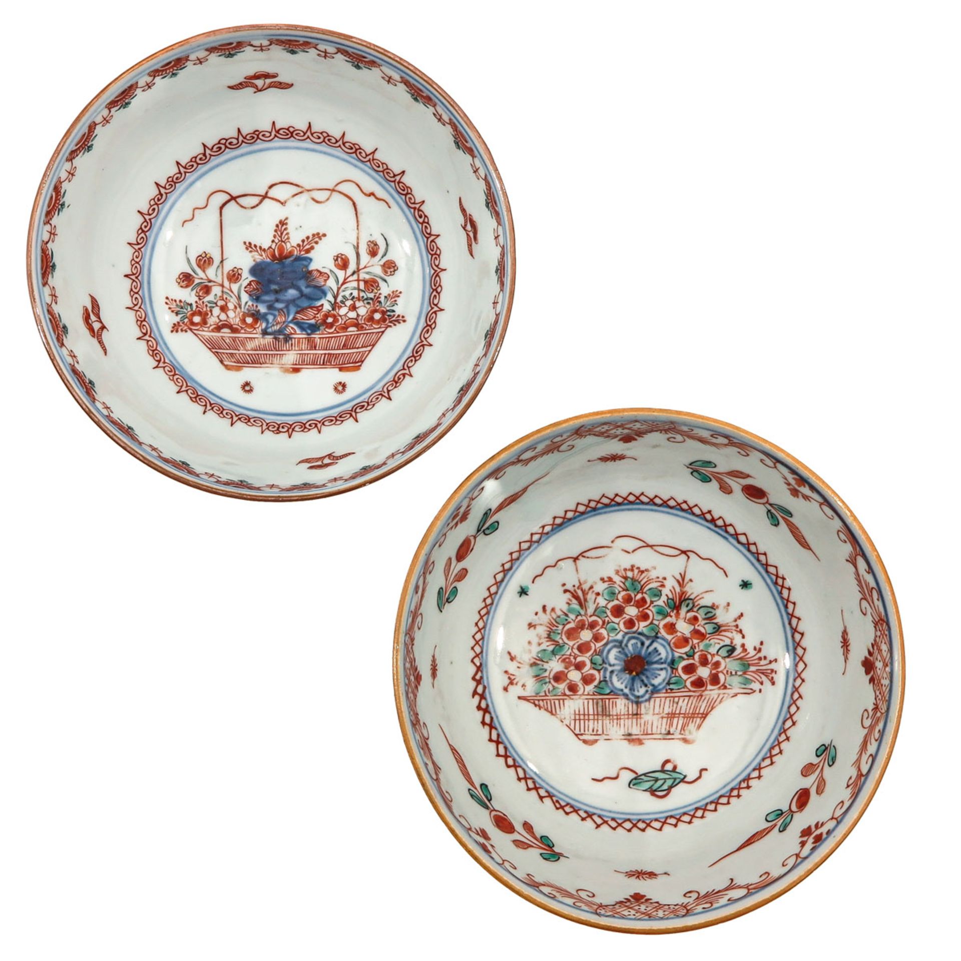 A Pair of Polychrome Bowls - Bild 5 aus 10