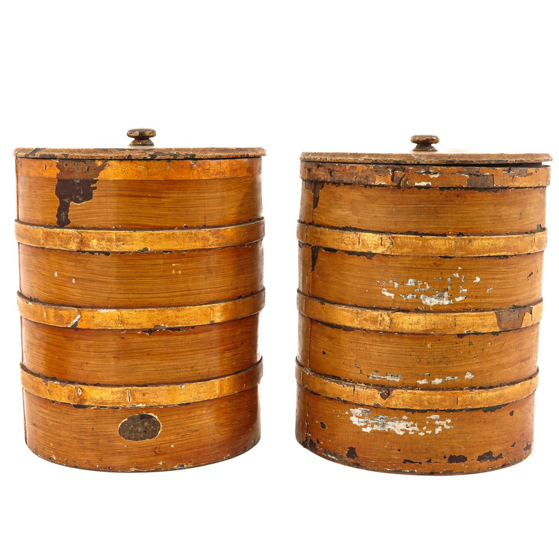 A Pair of Wooden Barrels - Image 3 of 9