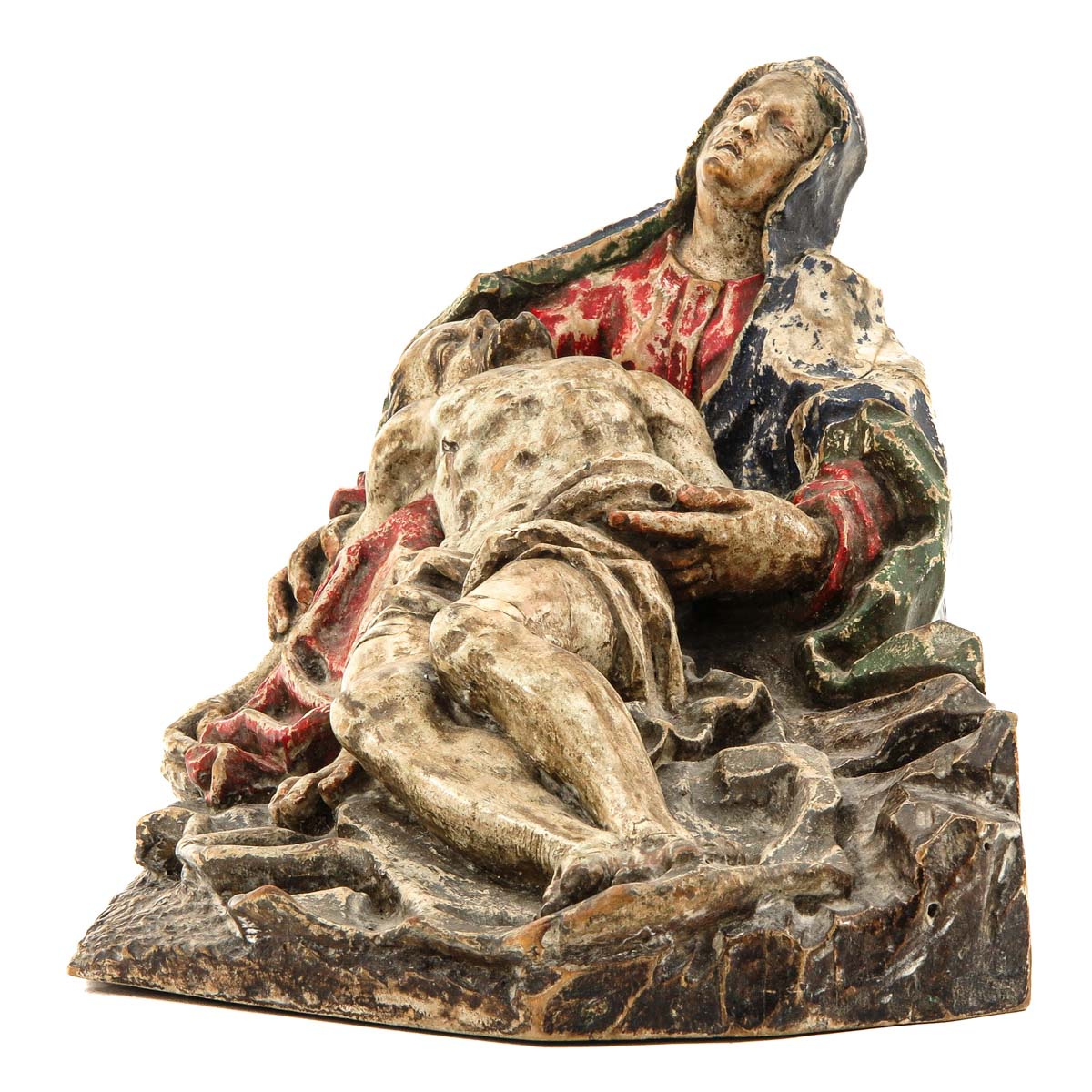 An 18th Century Pieta Sculpture - Image 2 of 8