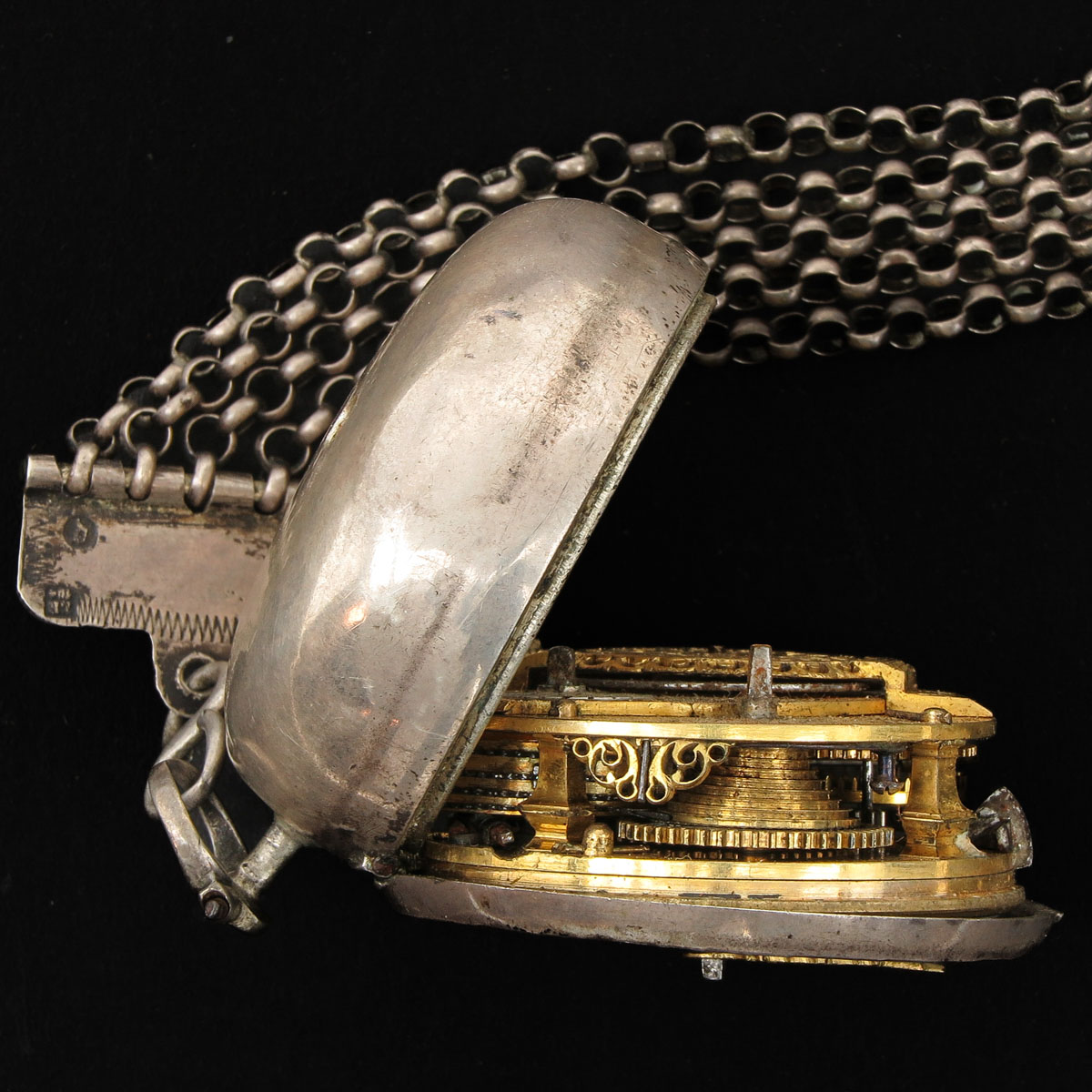 An 18th Century Silver Pocket Watch - Image 6 of 10