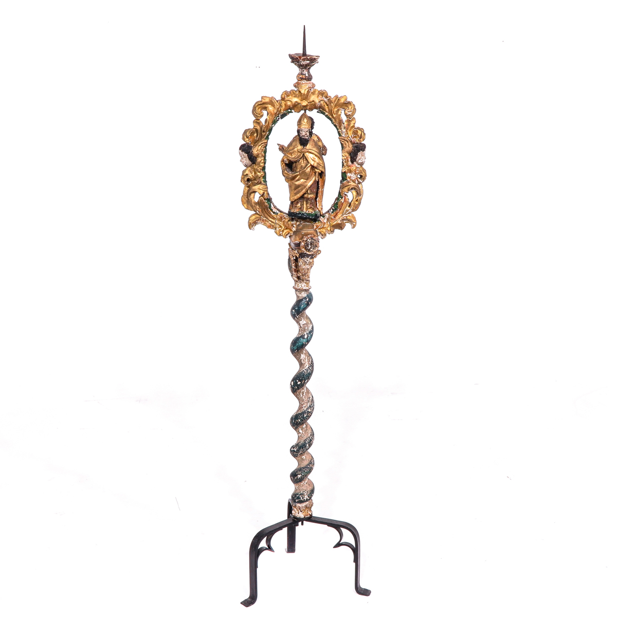 A Church Candlestick - Image 3 of 10