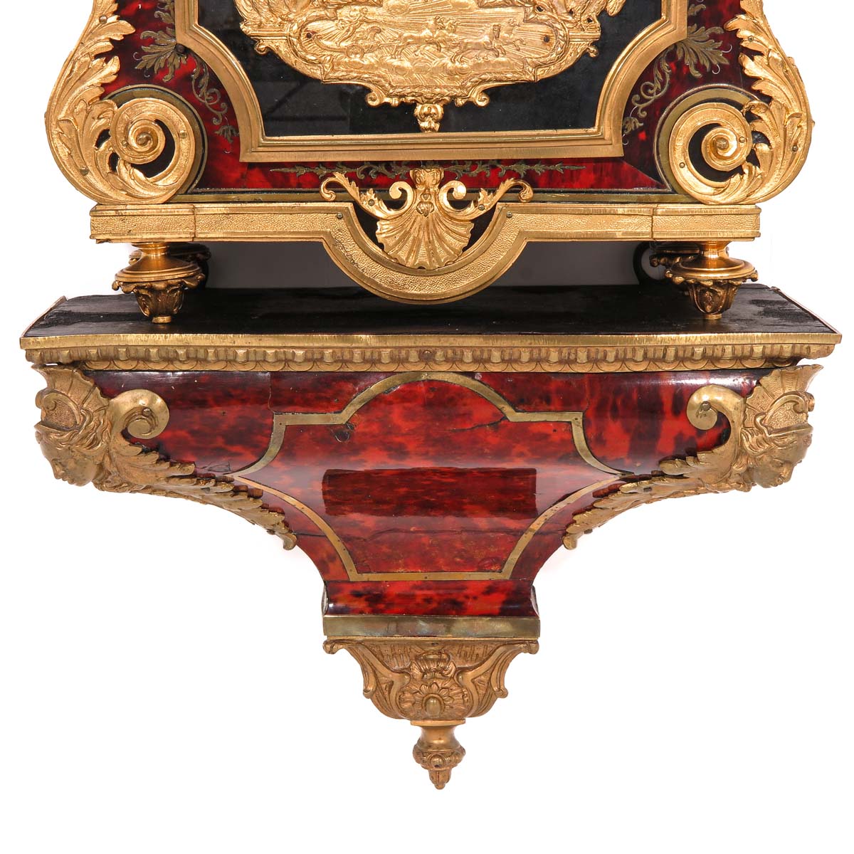 A French 17th Century Boulle clock - Image 10 of 10