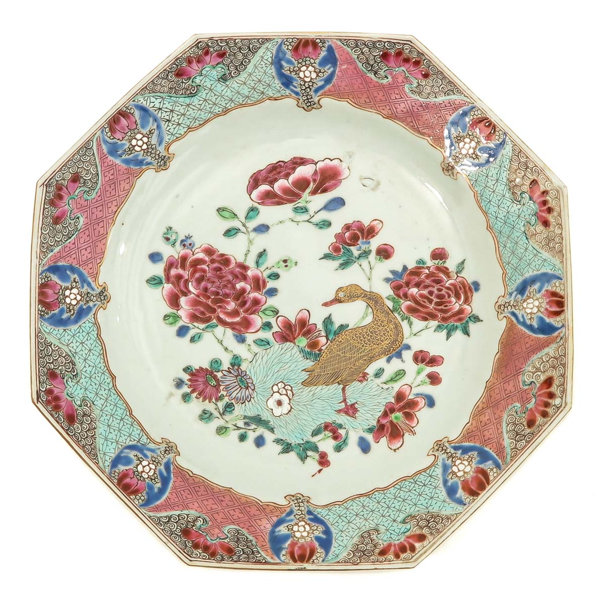 A Series of 3 Famille Rose Plates - Image 7 of 10