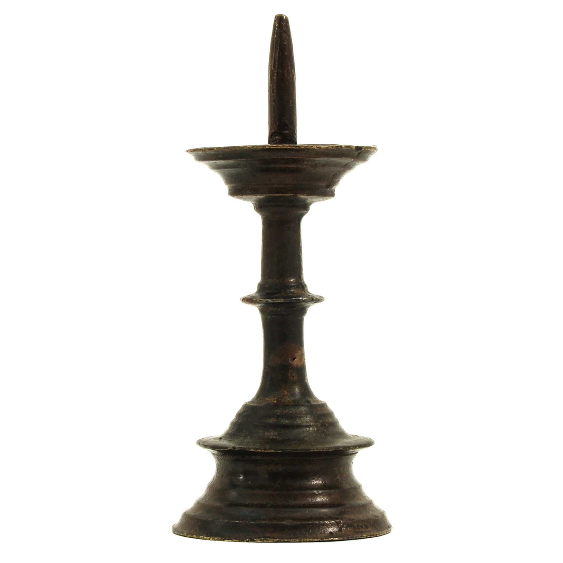 A 16th Century Miniature Candlestick - Image 4 of 7