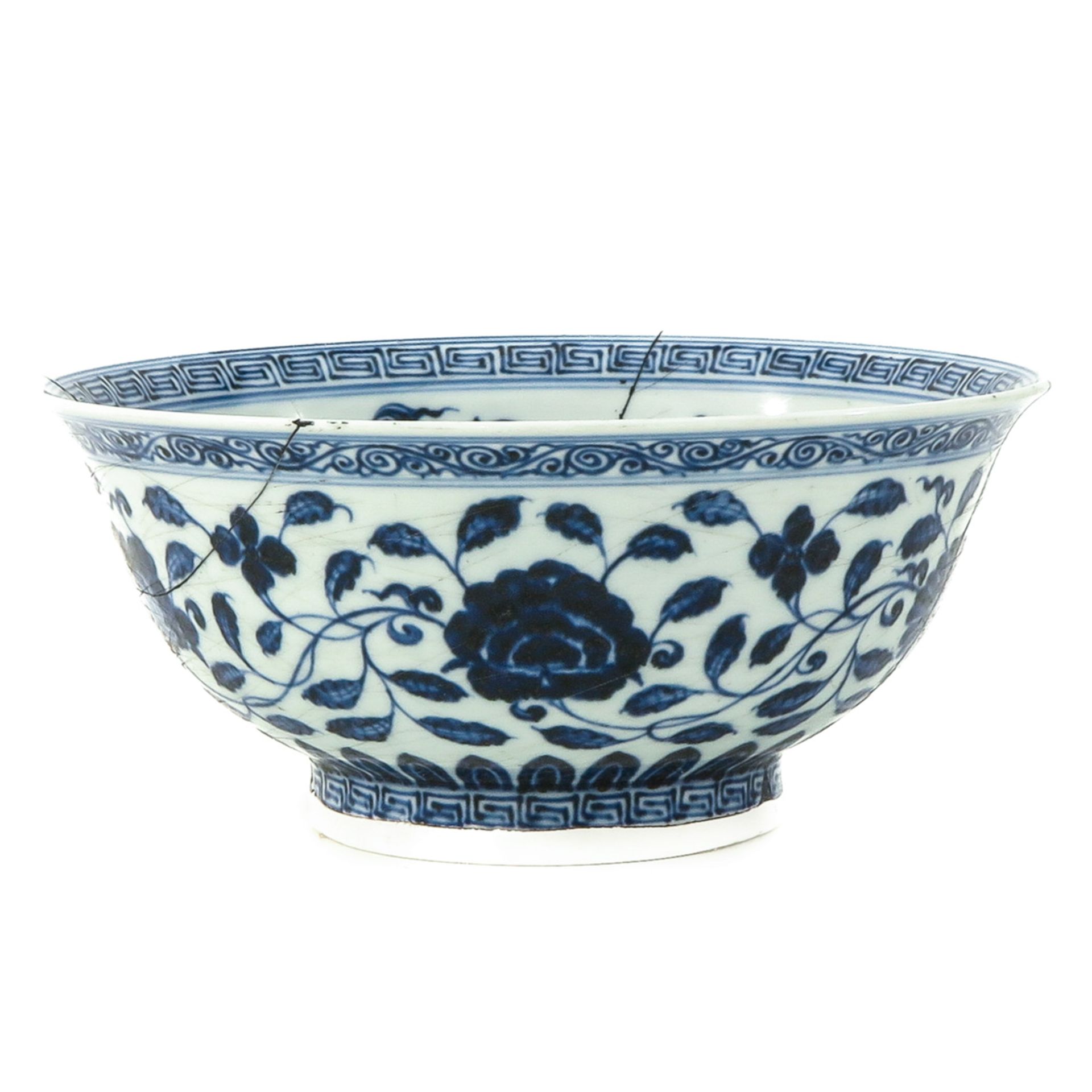 A Blue and White Bowl