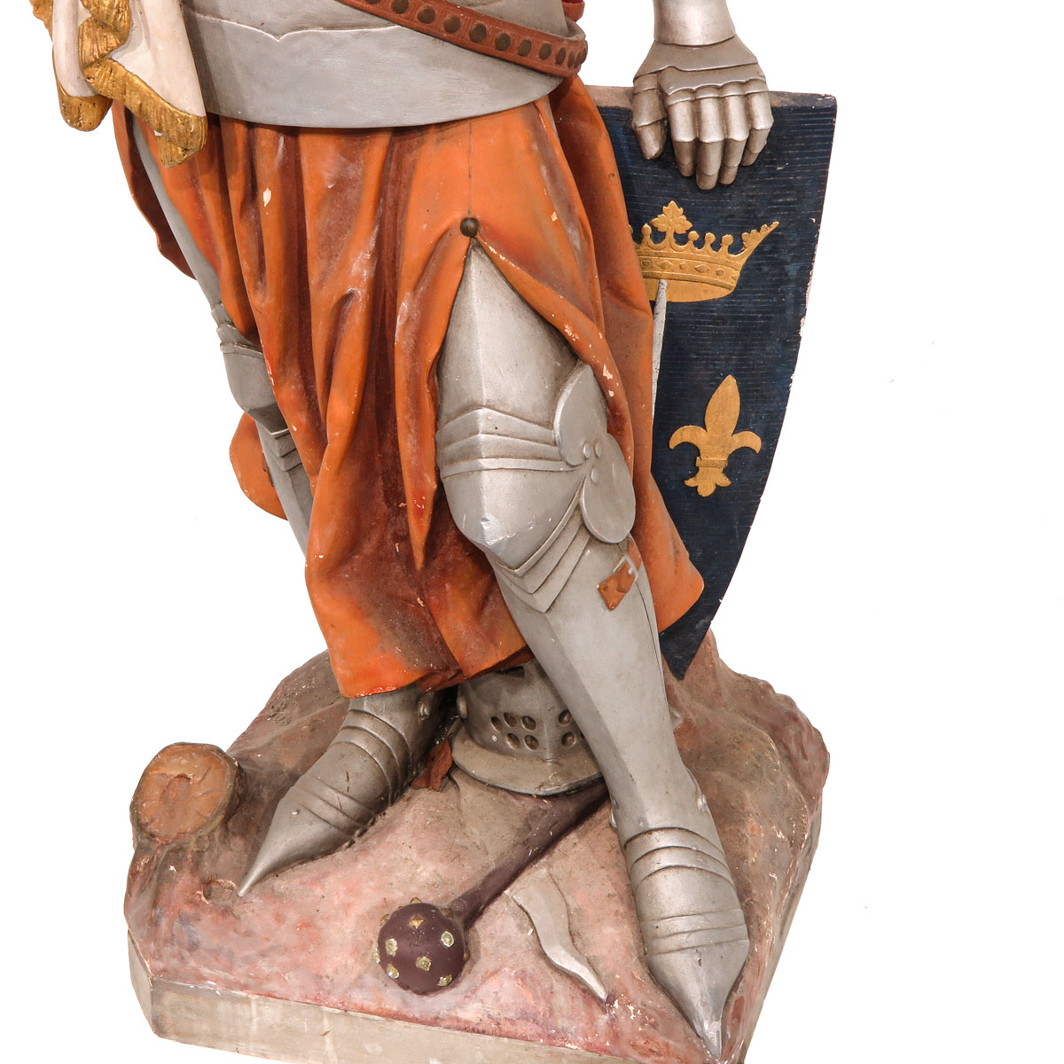 A 19th Century Sculpture of Joan of Arc - Image 10 of 10