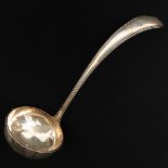 A Dutch Silver Ladle