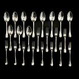 A Collection of Silver Cutlery