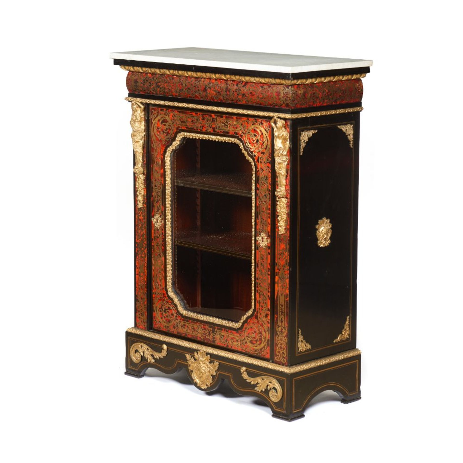 A Boulle style display cabinet - Bild 2 aus 2