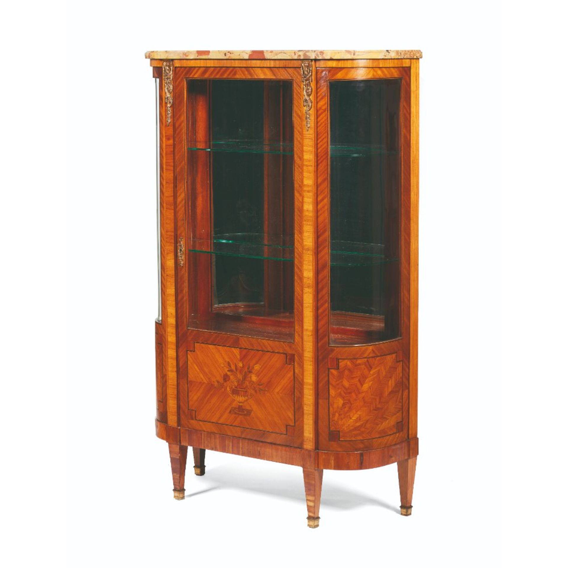 A Pair of Louis XVI style display cabinets - Image 2 of 3