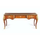 A Louis XV style bureau plat