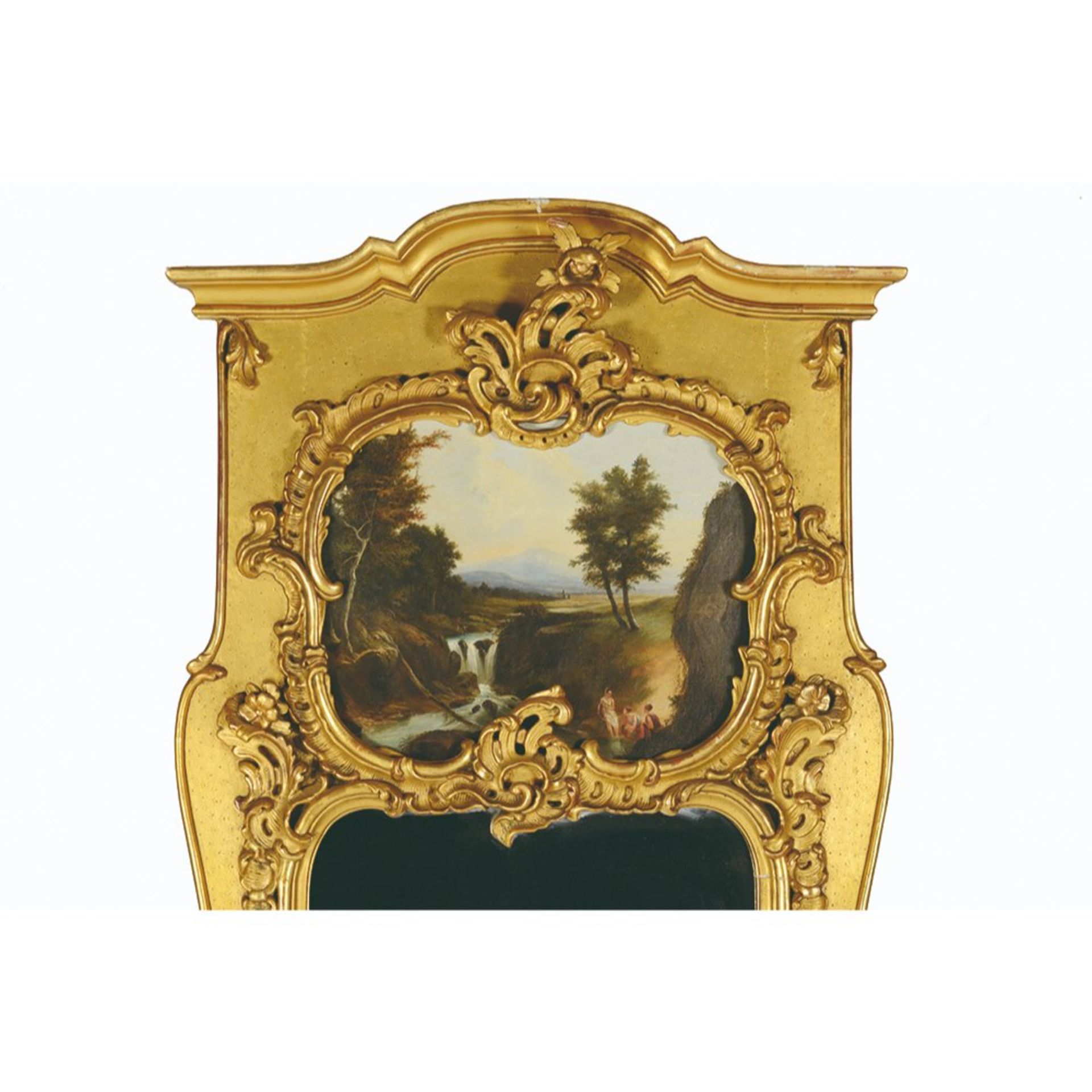 A rococo mirror - Image 2 of 2