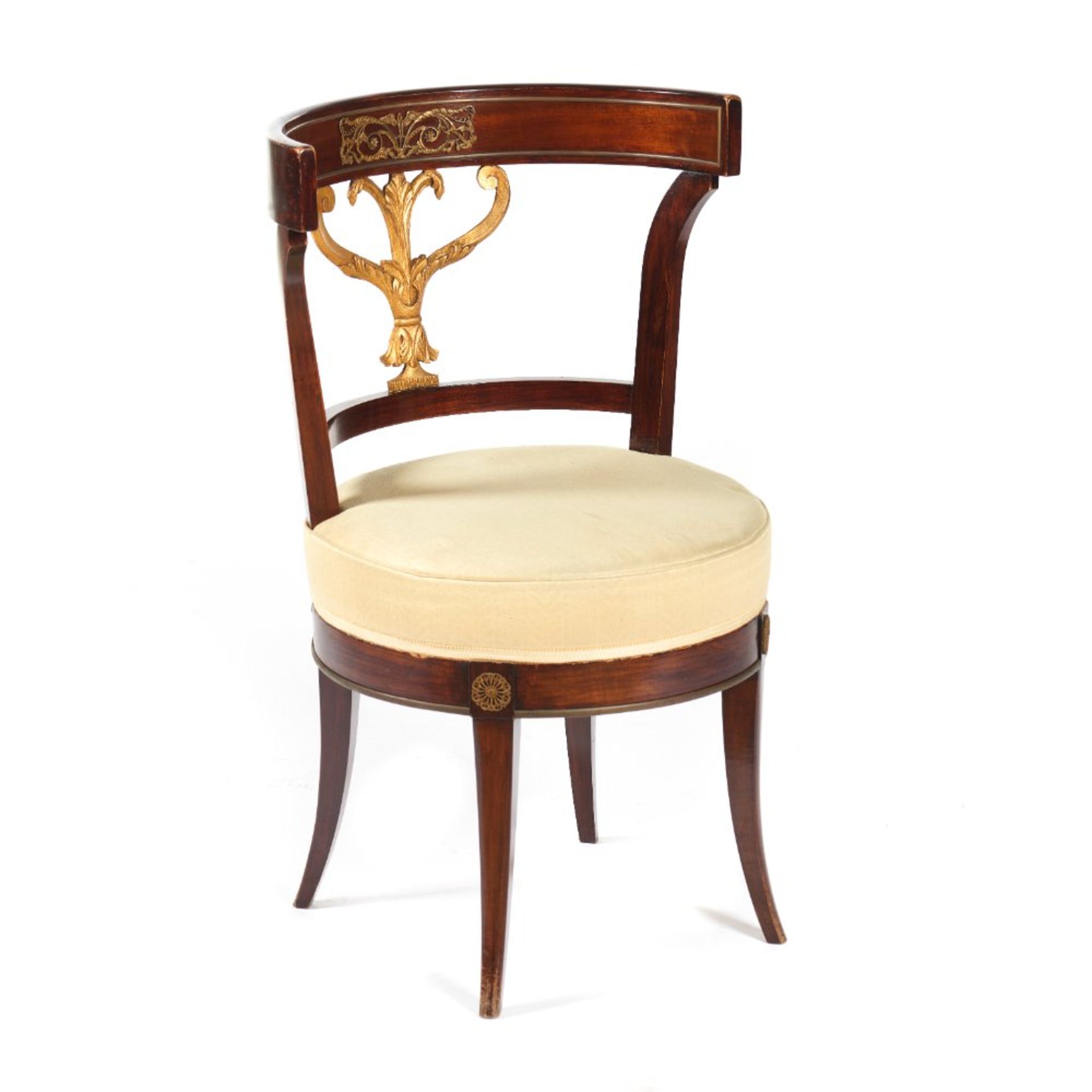 An Important set of six Empire chairs - Bild 2 aus 2