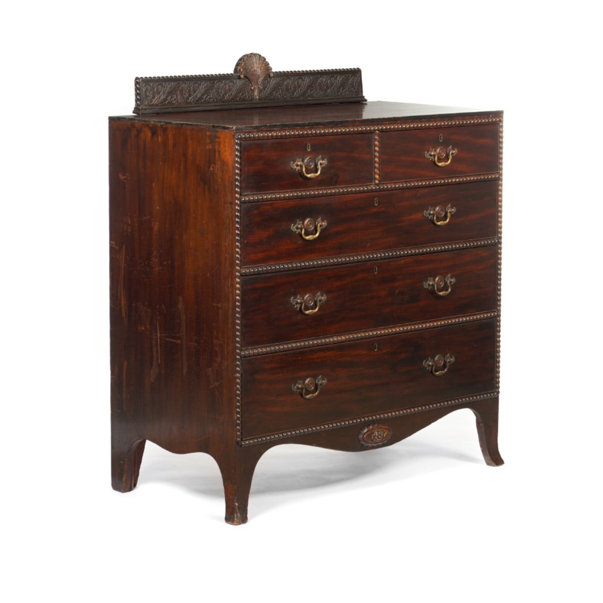 A George III style chest of drawers - Image 2 of 2