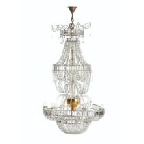 A D. Maria style six lights chandelier