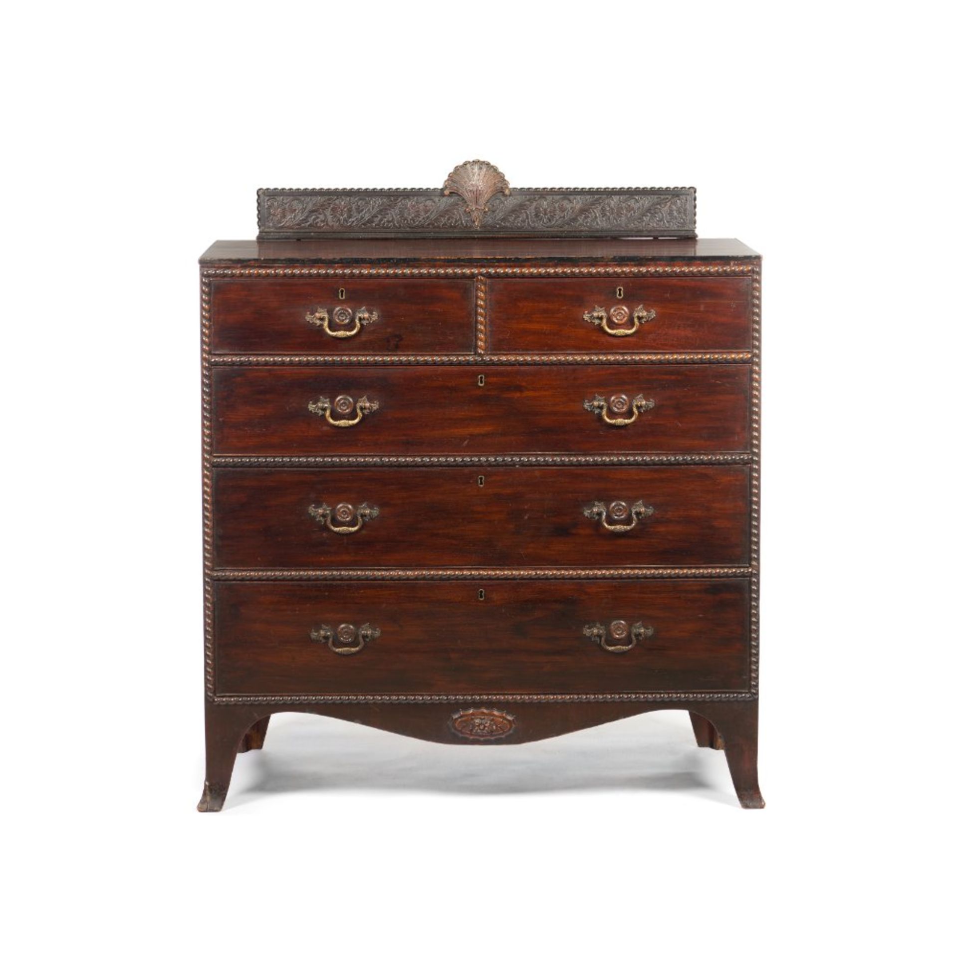 A George III style chest of drawers
