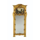 A rococo mirror