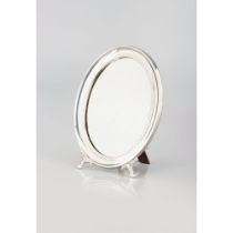 An Oval table mirror