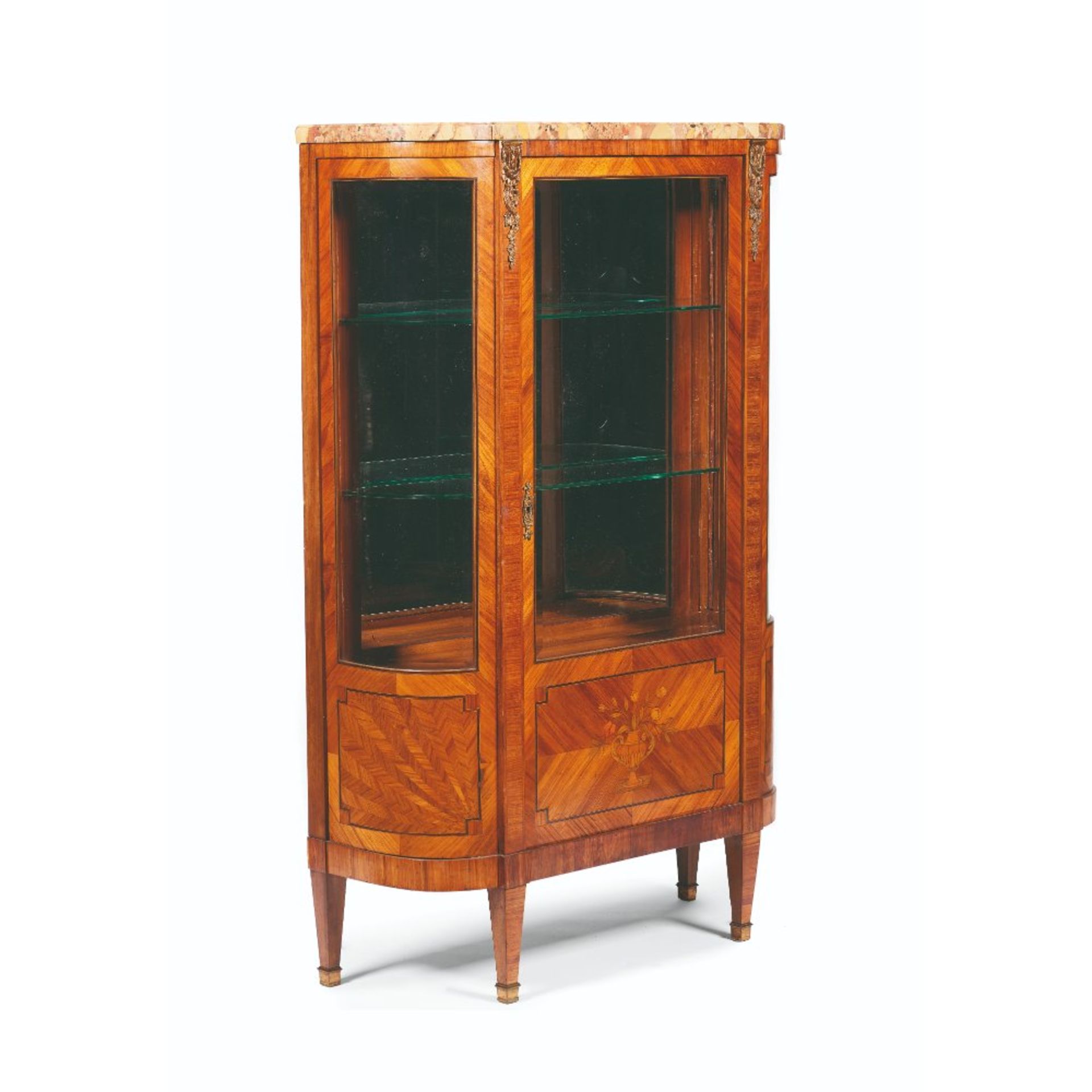 A Pair of Louis XVI style display cabinets - Image 3 of 3
