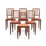 A Set of six Regency chairs