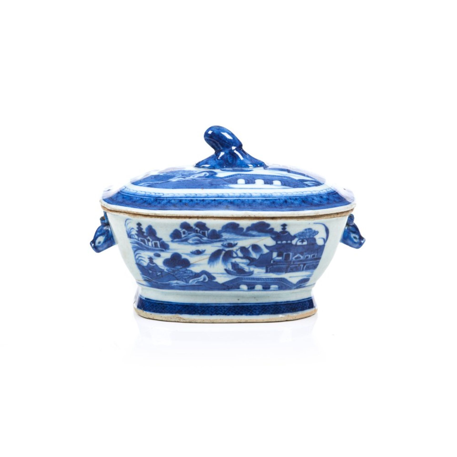 A small tureen and cover