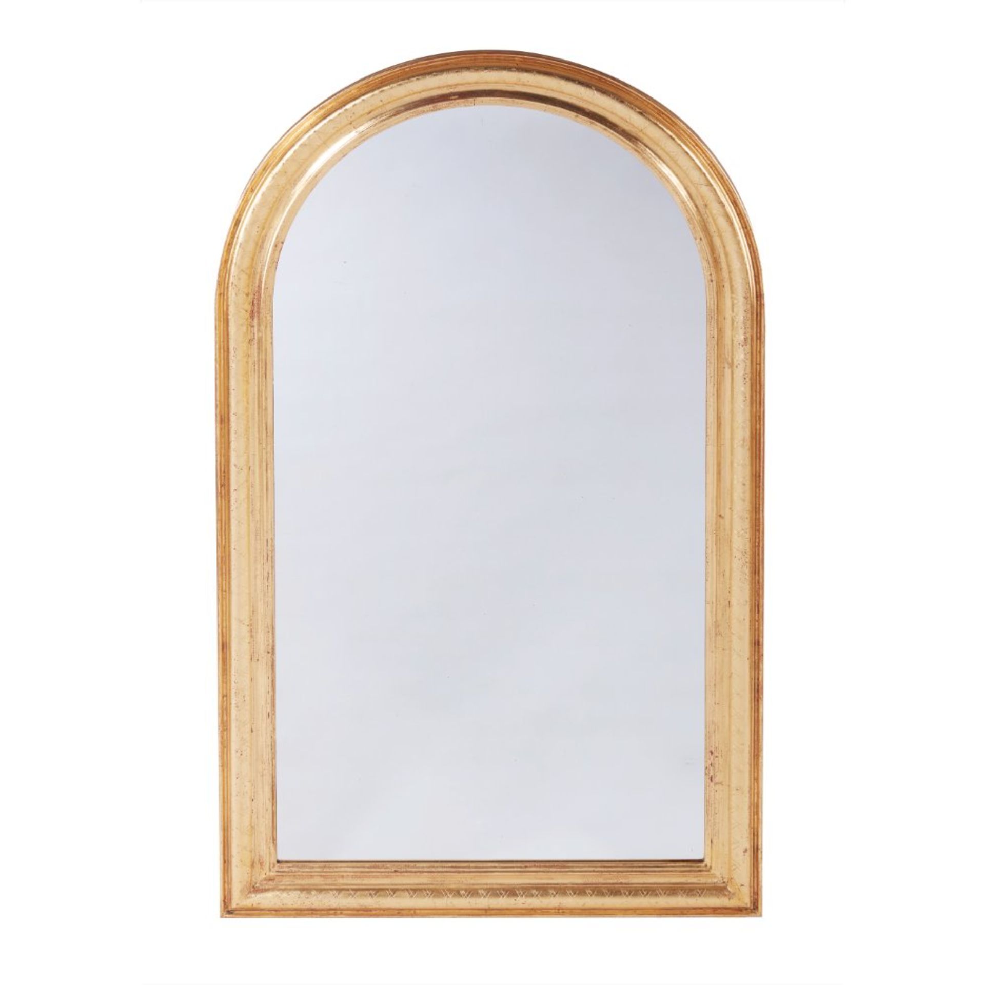 A Napoleon III wall mirror