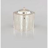 A George III tea caddy